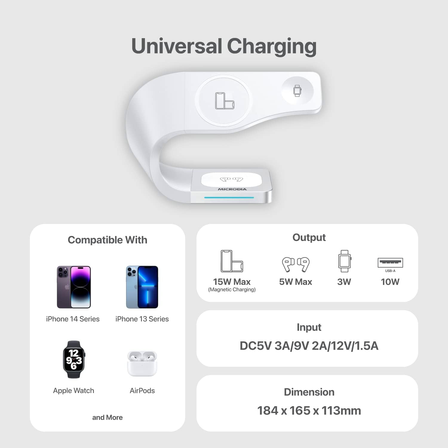 3 in 1 wireless Charger