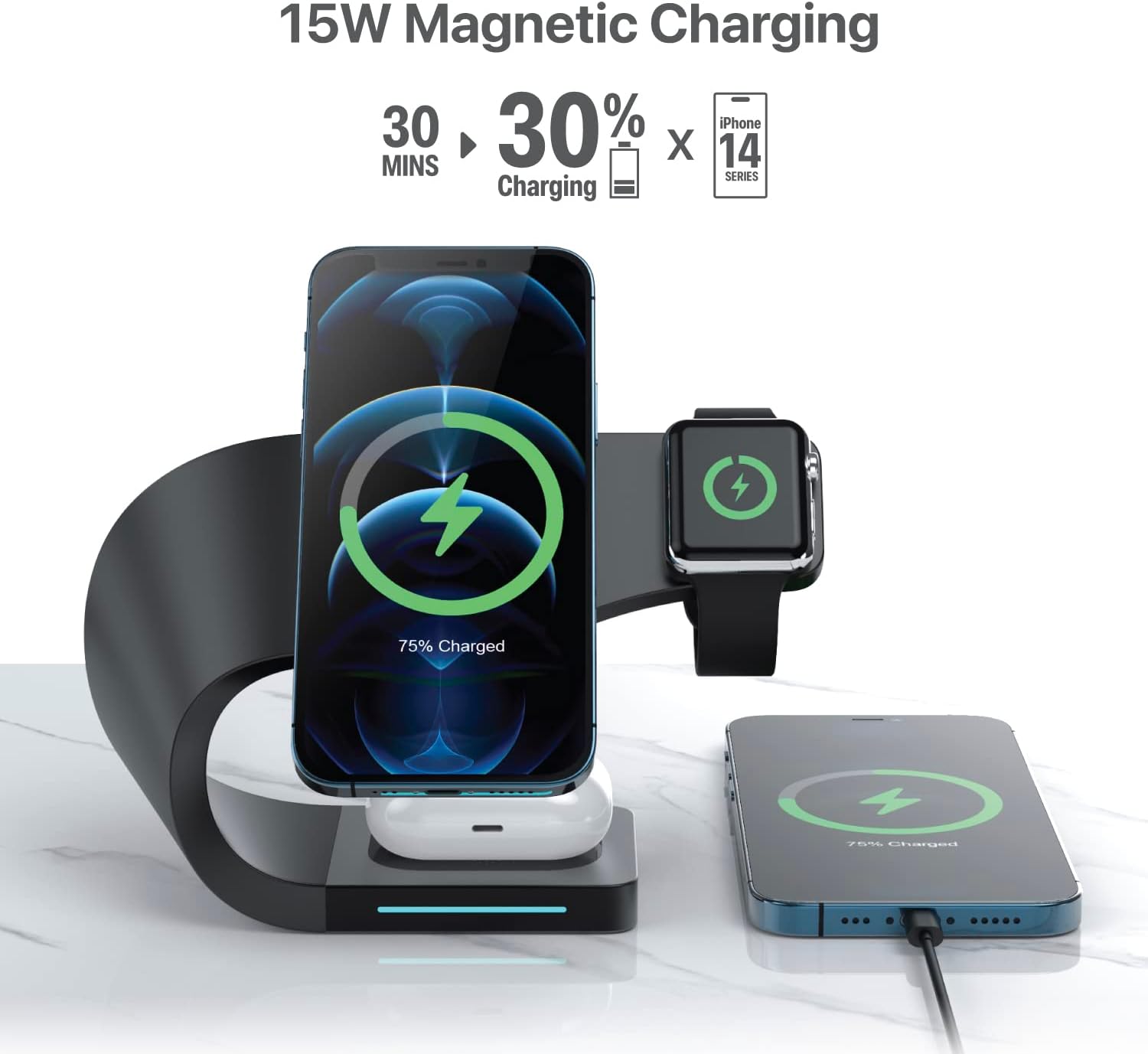 3 in 1 wireless Charger