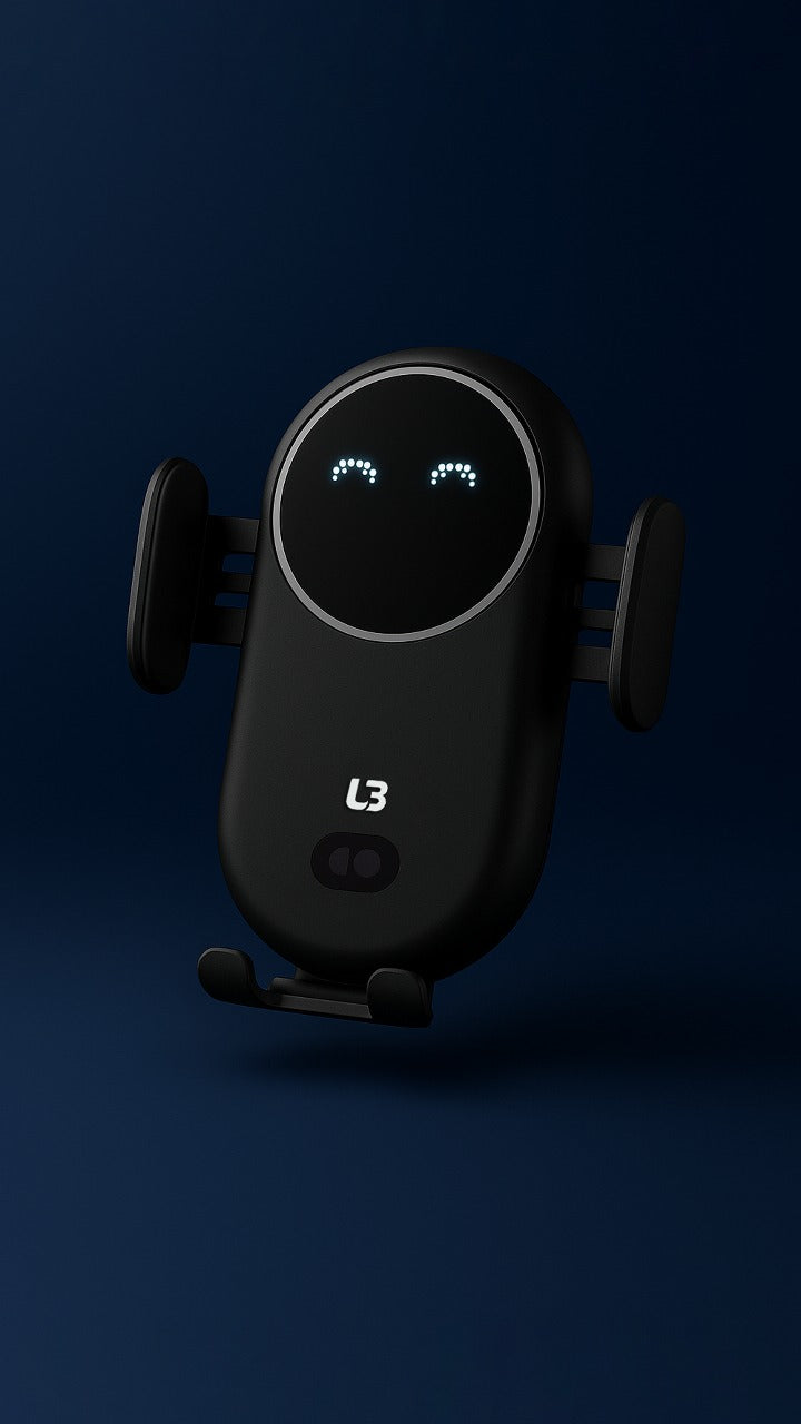 DriveMate™ Automatic Clamping Car Charger 30W wireless charging