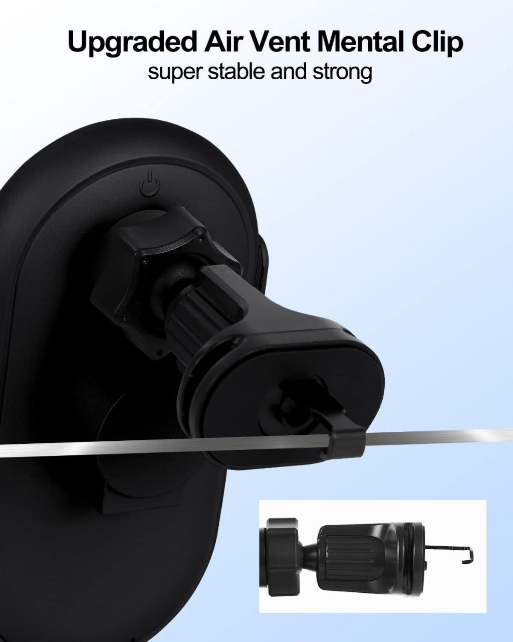 DriveMate™ Automatic Clamping Car Charger 30W wireless charging